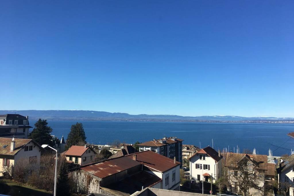 Vue Lac Panoramique Lägenhet Évian-les-Bains Exteriör bild